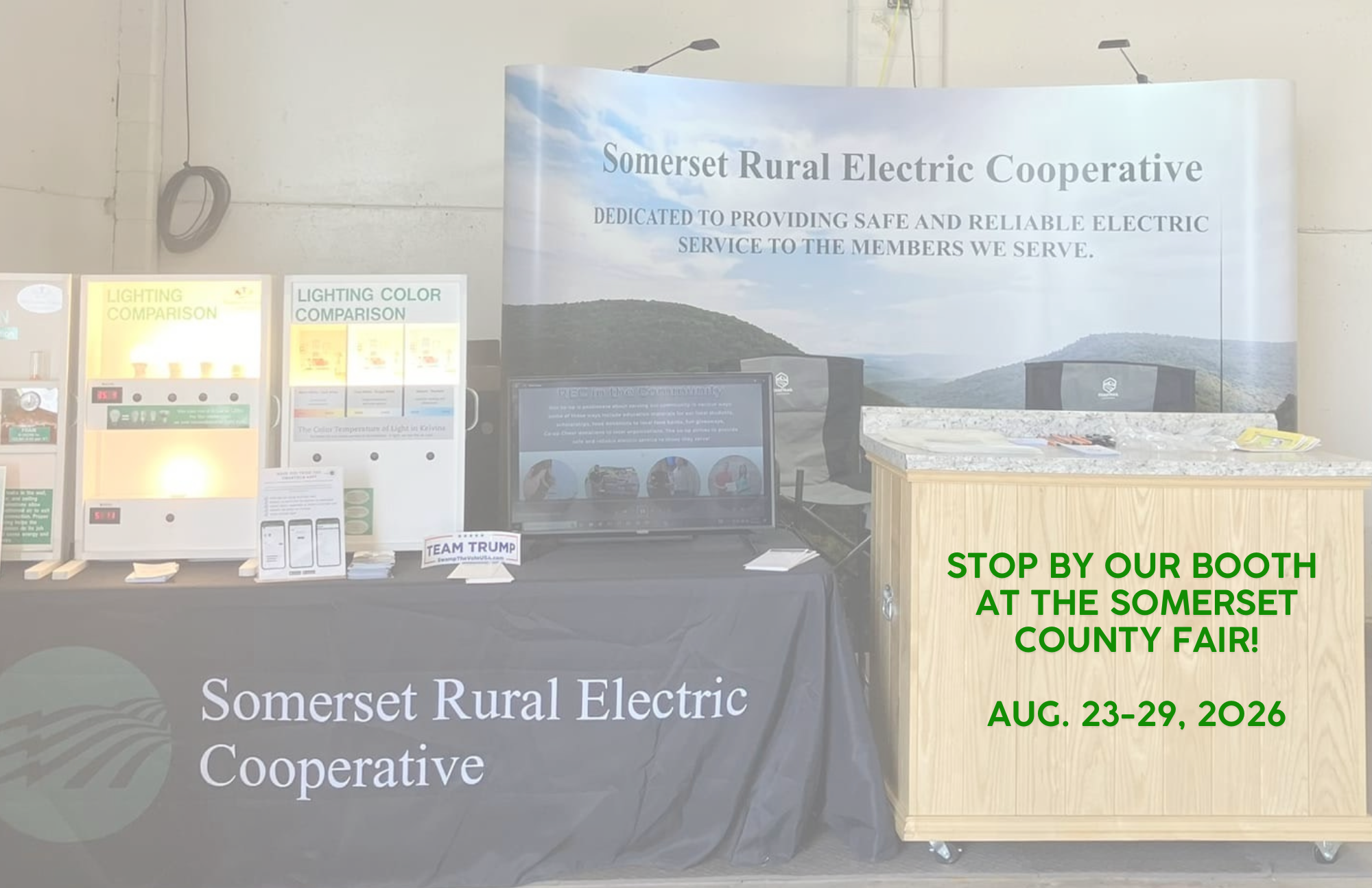 county fair booth
