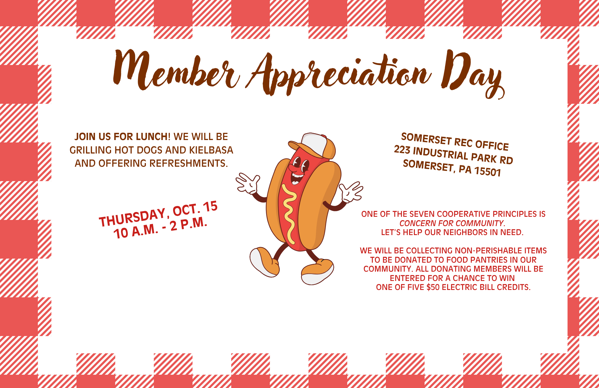 Member Appreciation Day 2026